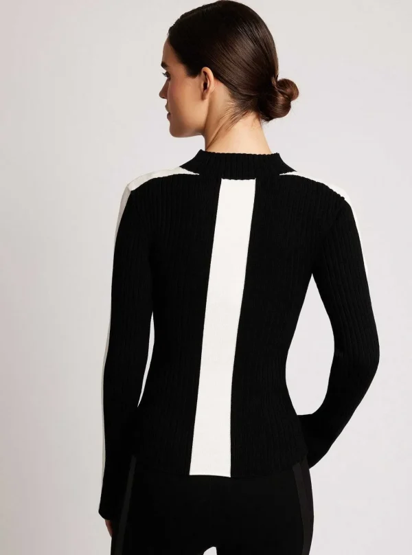 Women Blanc Noir Tops*Blair Mock Neck Sweater