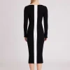 Women Blanc Noir Sweaters*Blair V Neck Sweater Dress