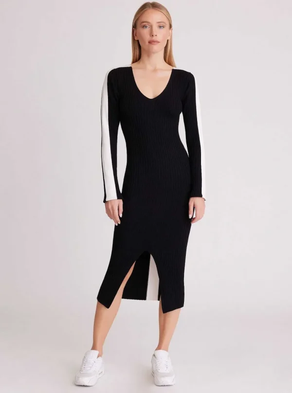 Women Blanc Noir Dresses And Jumpsuits*Blair V Neck Sweater Dress