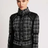 Women Blanc Noir Motos*Boucle Moto Mesh Jacket