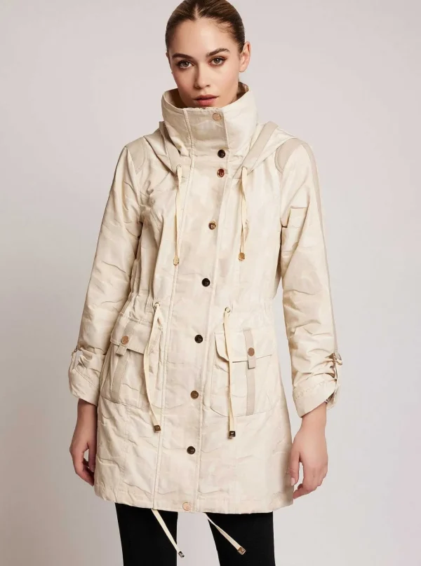 Women Blanc Noir Jackets & Anoraks*Camo Anorak Gold Collection