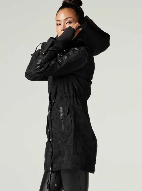 Women Blanc Noir Jackets & Anoraks*Camo Anorak Gold Collection