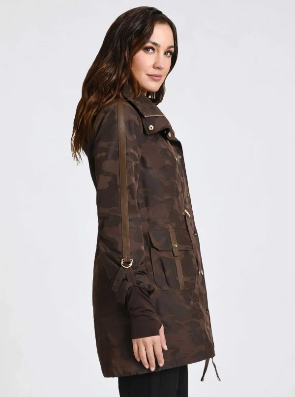 Women Blanc Noir Jackets & Anoraks*Camo Anorak Gold Collection