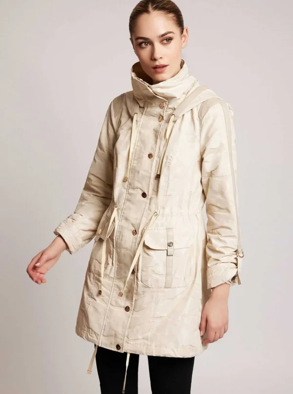 Women Blanc Noir Jackets & Anoraks*Camo Anorak Gold Collection