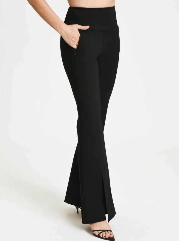 Women Blanc Noir Bottoms*Cara Split Hem Pant