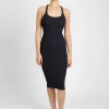 Women Blanc Noir Naval Blue*Color Block Dress