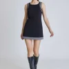 Women Blanc Noir Dresses And Jumpsuits*Color Block Tennis Dress - Black