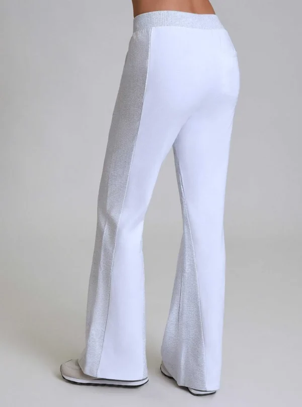 Women Blanc Noir Bottoms*Color Blocked Wide Leg Pant