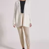 Women Blanc Noir Sweaters*Cropped Portola Cardigan