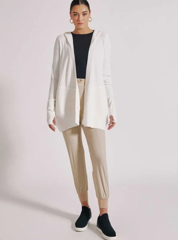 Women Blanc Noir Sweaters*Cropped Portola Cardigan