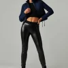 Women Blanc Noir Motos*Denim Seville Moto Jacket