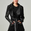 Women Blanc Noir Travel*Drape Velour Jacket