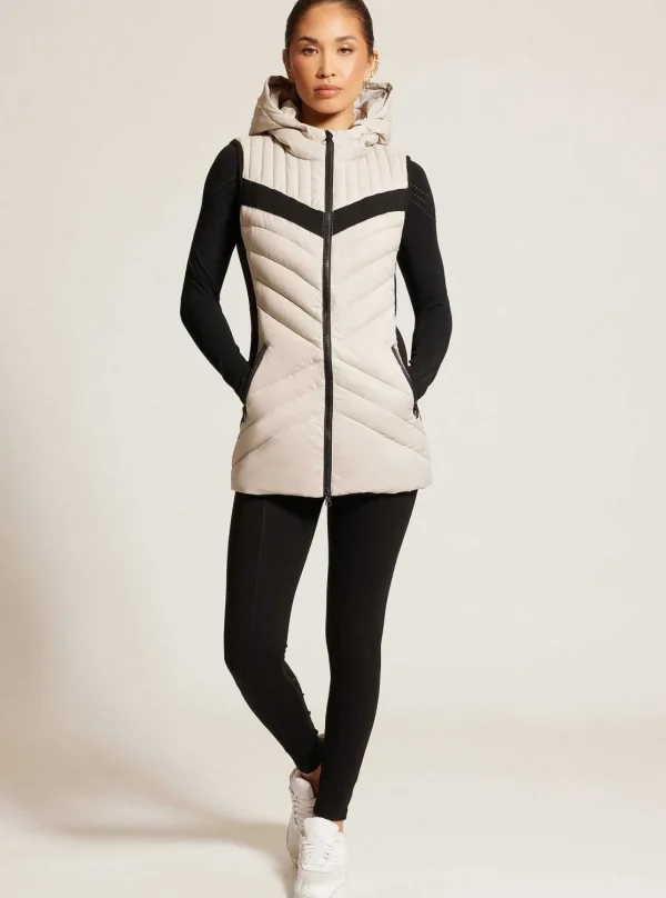 Women Blanc Noir Puffers & Coats*Elongated Puffer Vest