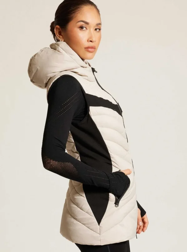 Women Blanc Noir Puffers & Coats*Elongated Puffer Vest