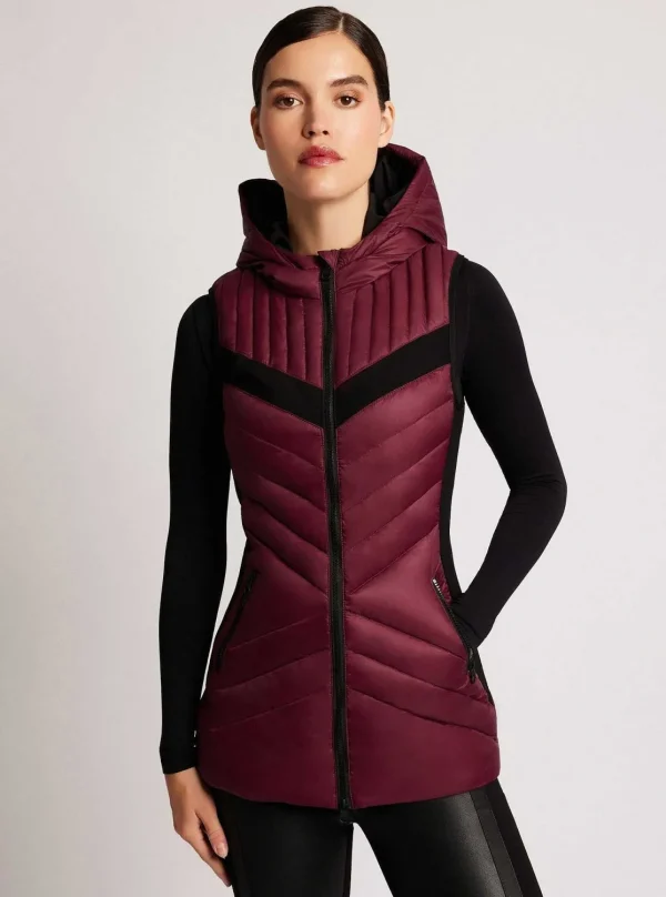 Women Blanc Noir Puffers & Coats*Elongated Puffer Vest