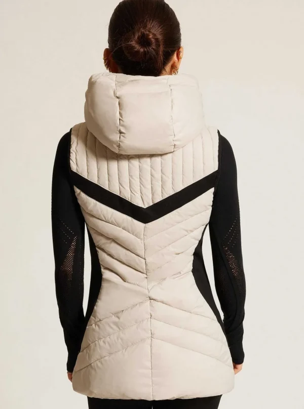 Women Blanc Noir Puffers & Coats*Elongated Puffer Vest