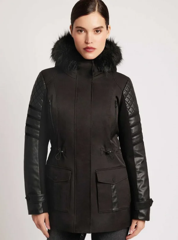 Women Blanc Noir Puffers & Coats*Enfield Hybrid Solid Jacket