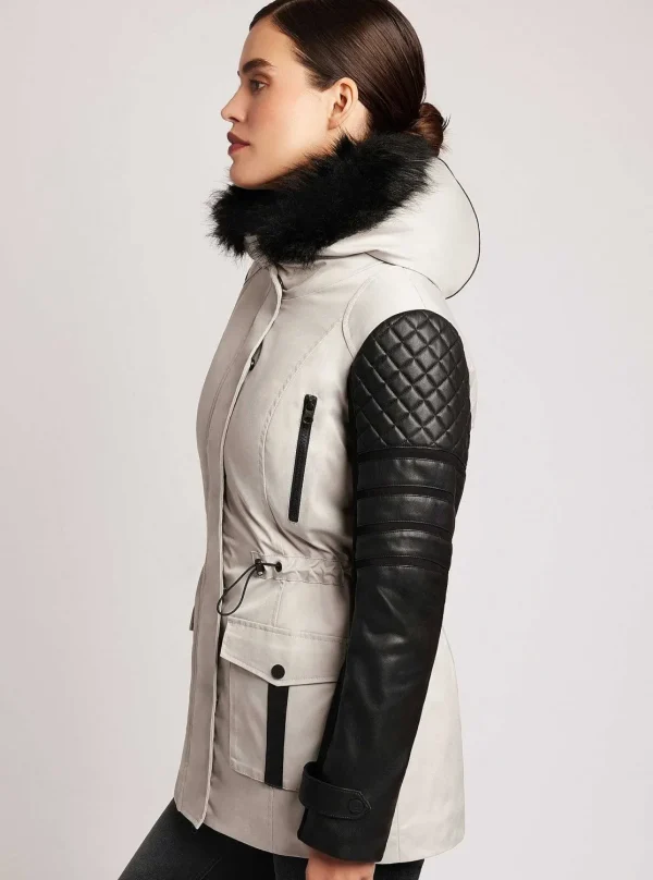 Women Blanc Noir Puffers & Coats*Enfield Hybrid Solid Jacket