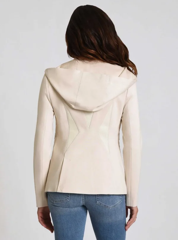 Women Blanc Noir Naval Blue*Gayatri Hooded Blazer