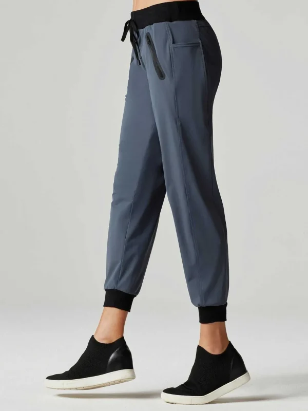 Women Blanc Noir Bottoms*Getaway Jogger