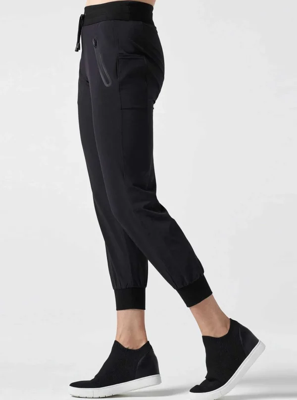 Women Blanc Noir Bottoms*Getaway Jogger