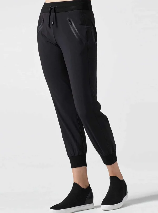 Women Blanc Noir Bottoms*Getaway Jogger