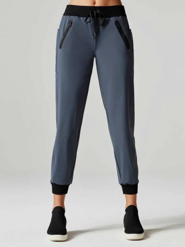 Women Blanc Noir Bottoms*Getaway Jogger