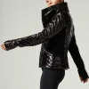 Women Blanc Noir Puffers & Coats*Gold Motion Panel Puffer