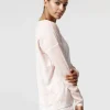 Women Blanc Noir Peach*Huntress Boyfriend Sweater