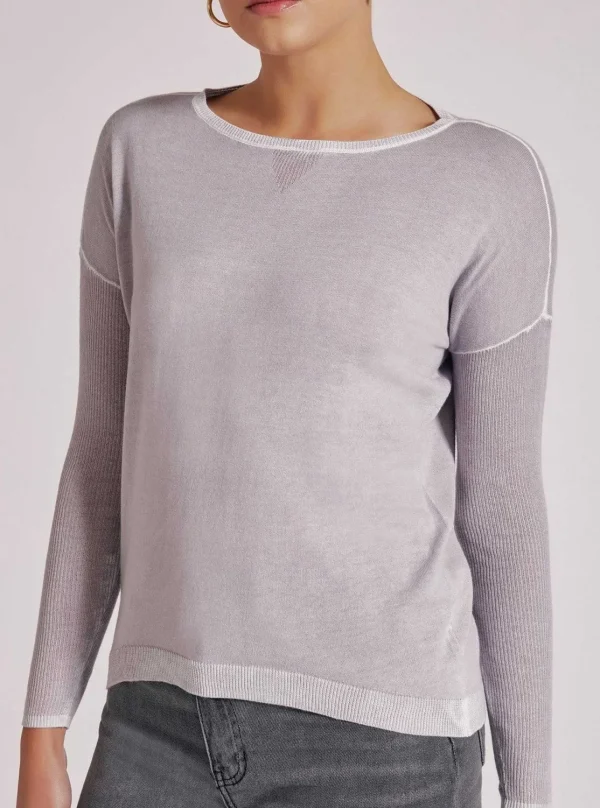 Women Blanc Noir Tops*Huntress Boyfriend Sweater