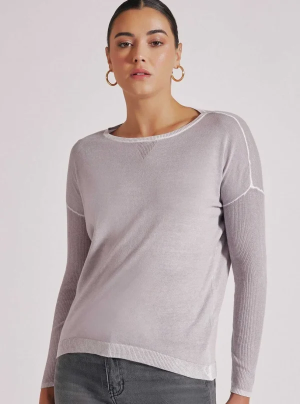 Women Blanc Noir Tops*Huntress Boyfriend Sweater