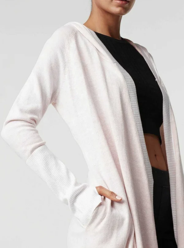 Women Blanc Noir Peach*Huntress Cardigan