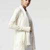 Women Blanc Noir Mellow Yellow*Huntress Drape Front Cardigan