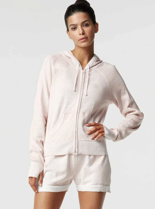 Women Blanc Noir Peach*Huntress Hoodie