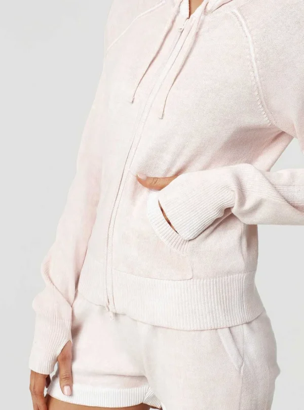 Women Blanc Noir Peach*Huntress Hoodie