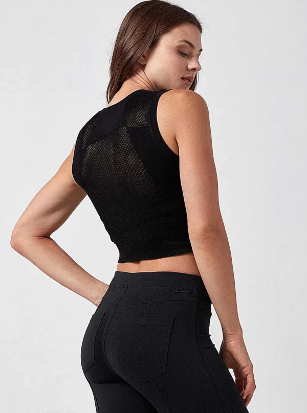 Women Blanc Noir Activewear*Infinity Crop