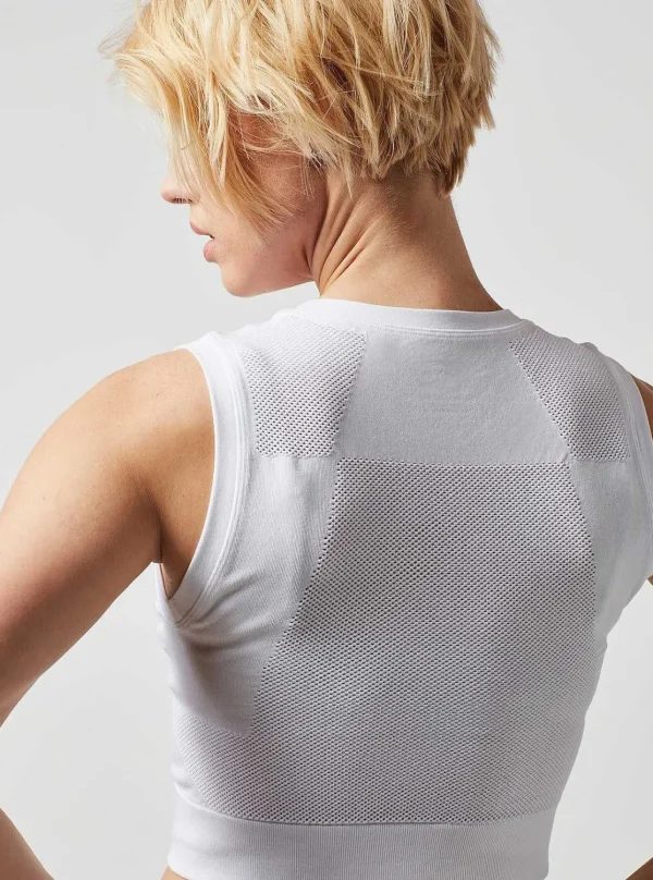 Women Blanc Noir Activewear*Infinity Crop