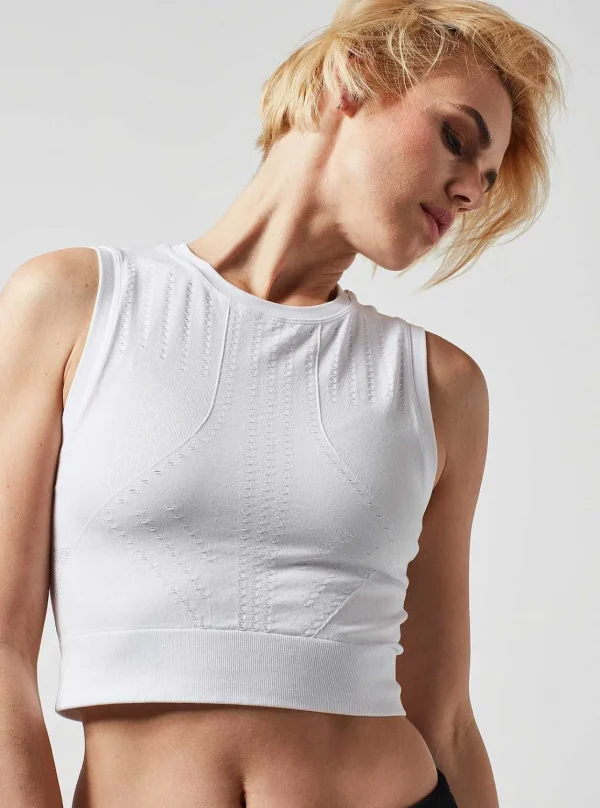 Women Blanc Noir Activewear*Infinity Crop