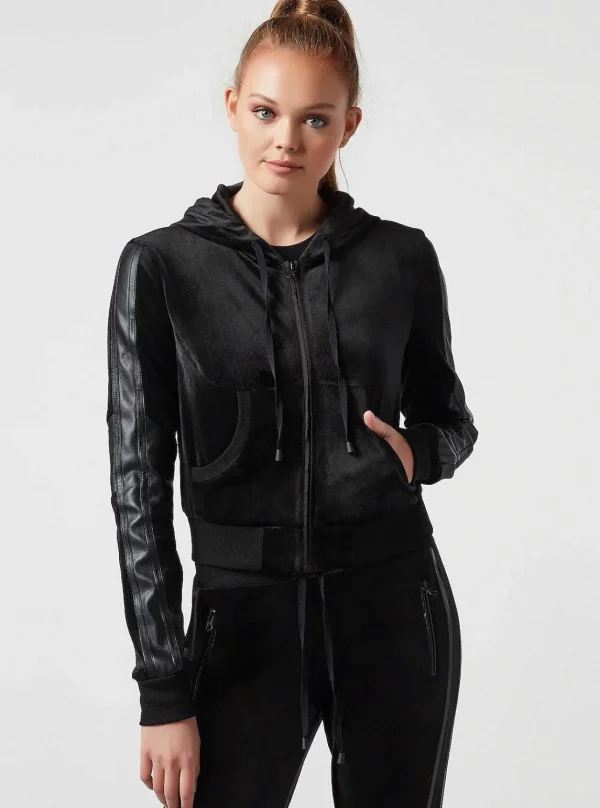 Women Blanc Noir Activewear*Interpol Cropped Hoody