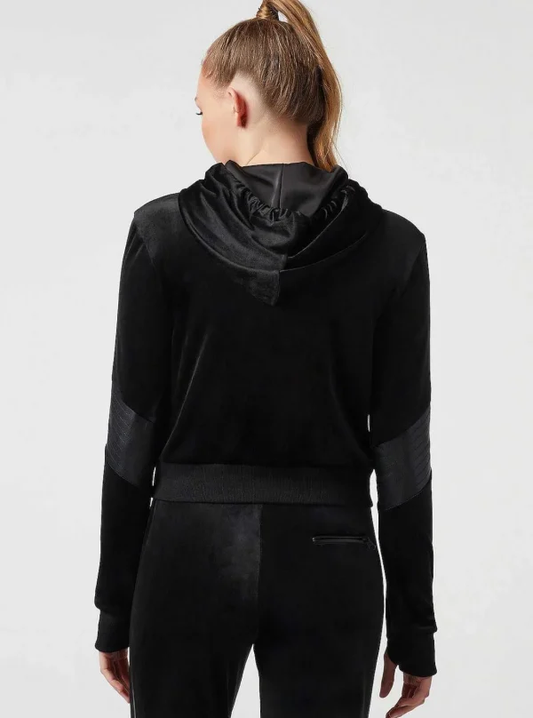 Women Blanc Noir Activewear*Interpol Cropped Hoody