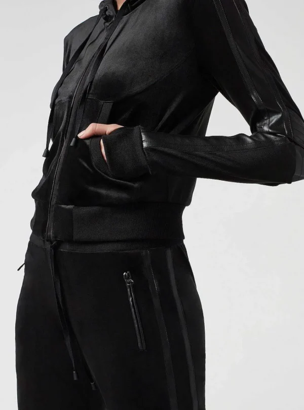 Women Blanc Noir Activewear*Interpol Cropped Hoody