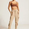 Women Blanc Noir Travel*Katia Jogger Gold Trims