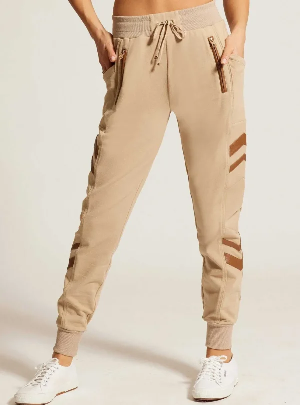 Women Blanc Noir Travel*Katia Jogger Gold Trims