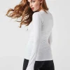 Women Blanc Noir Activewear*Ls Magnetic Top