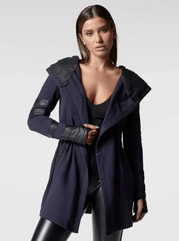 Women Blanc Noir Naval Blue*Maitri Traveler Jacket