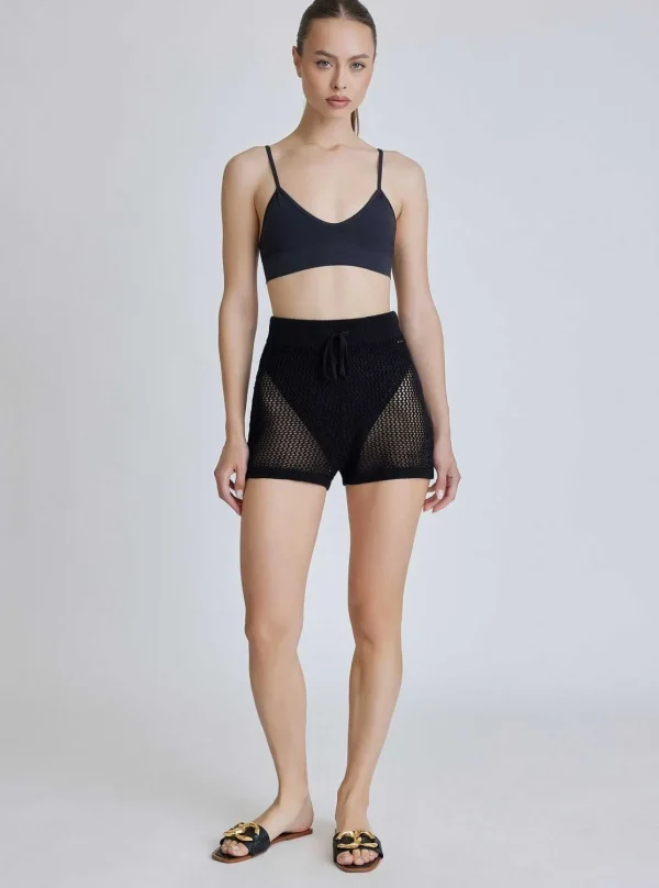 Women Blanc Noir Bottoms*Margot Crochet Short