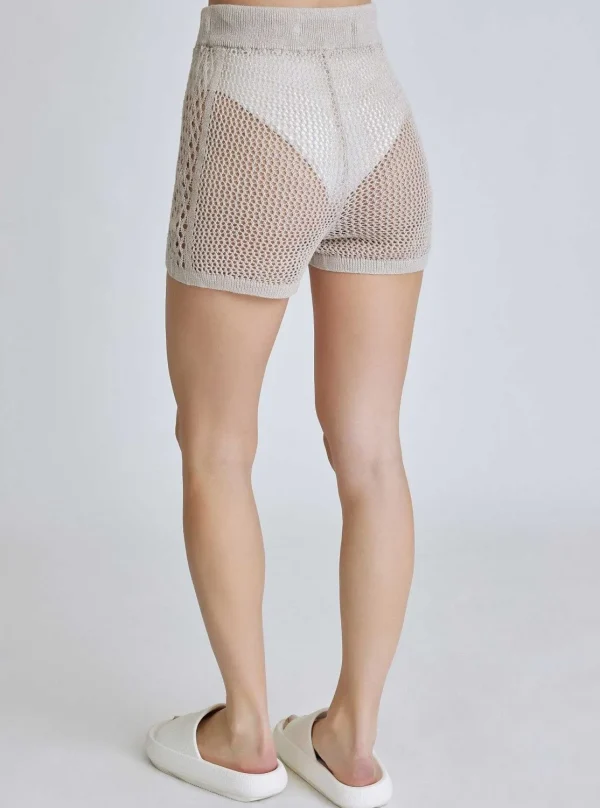 Women Blanc Noir Bottoms*Margot Crochet Short