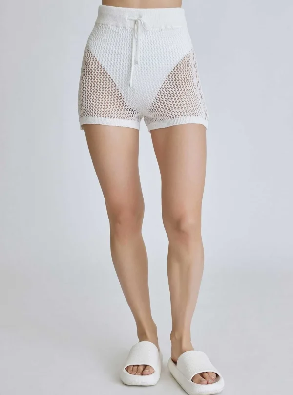 Women Blanc Noir Bottoms*Margot Crochet Short -