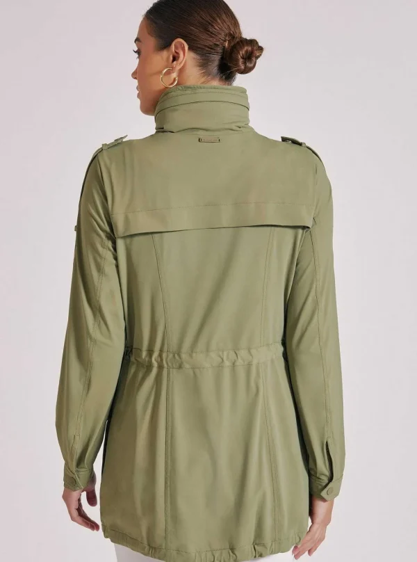 Women Blanc Noir Olive*Mastermind Anorak