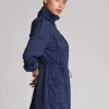 Women Blanc Noir Naval Blue*Mastermind Anorak